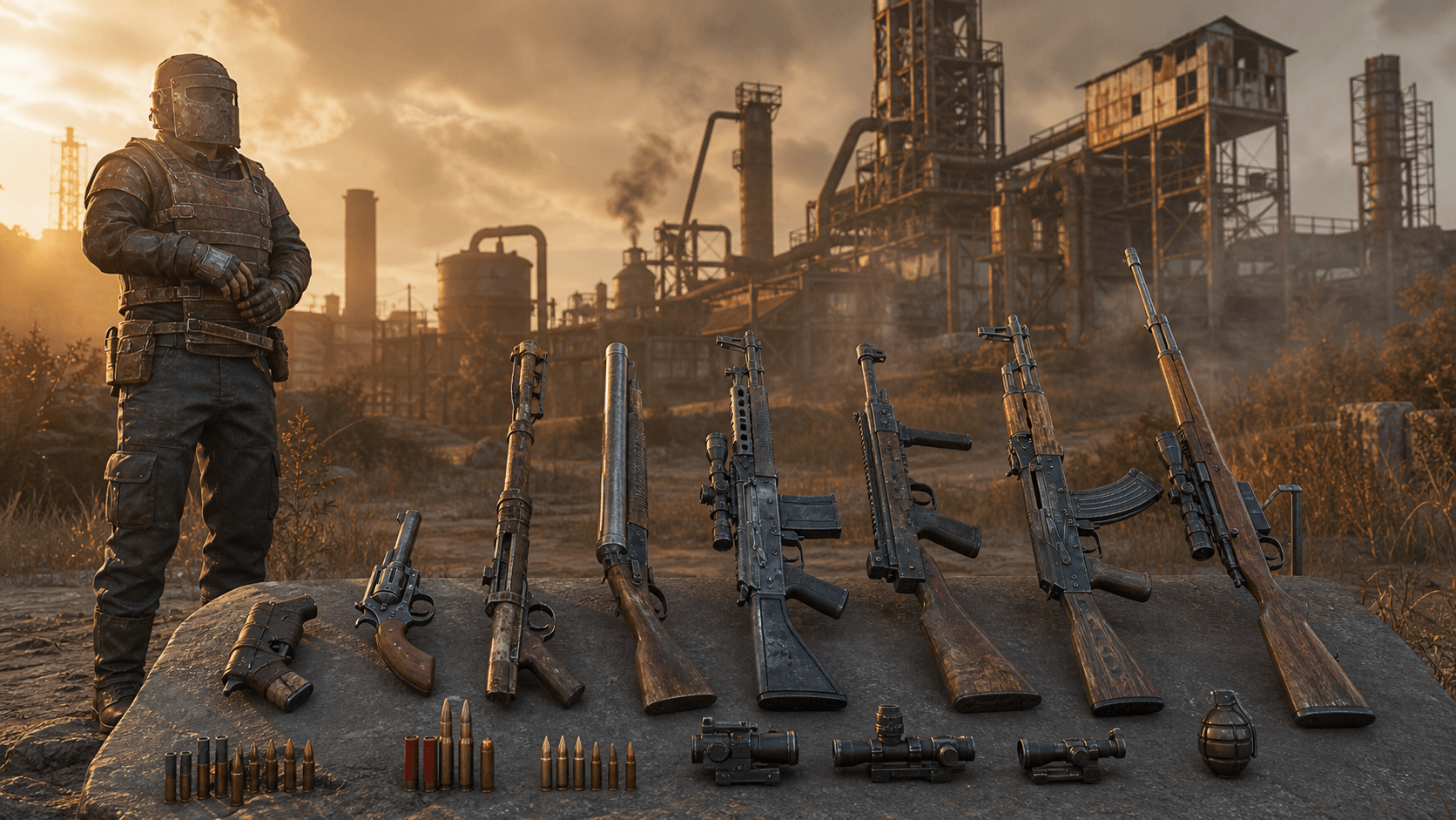 Оружие в Rust: полный гайд по стволам и патронам