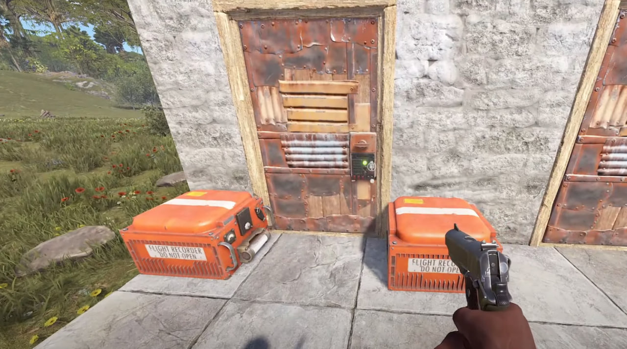 Rust DLC Pilot Hazmat — оружие, кресло и скины в авиационном стиле