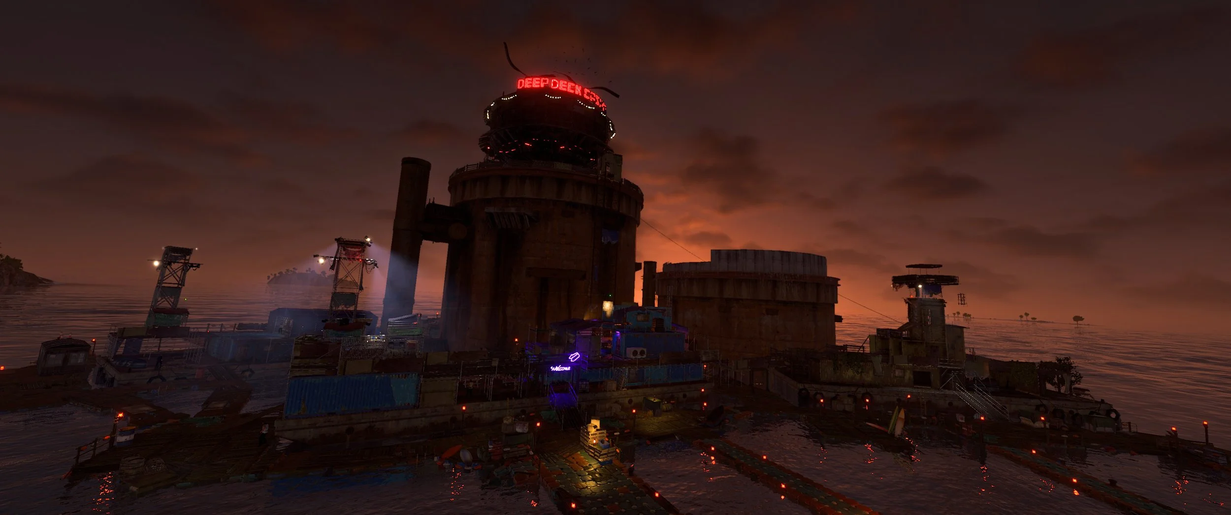 NPC city in the water