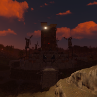 Вышка говна - Постройка на сервере X2