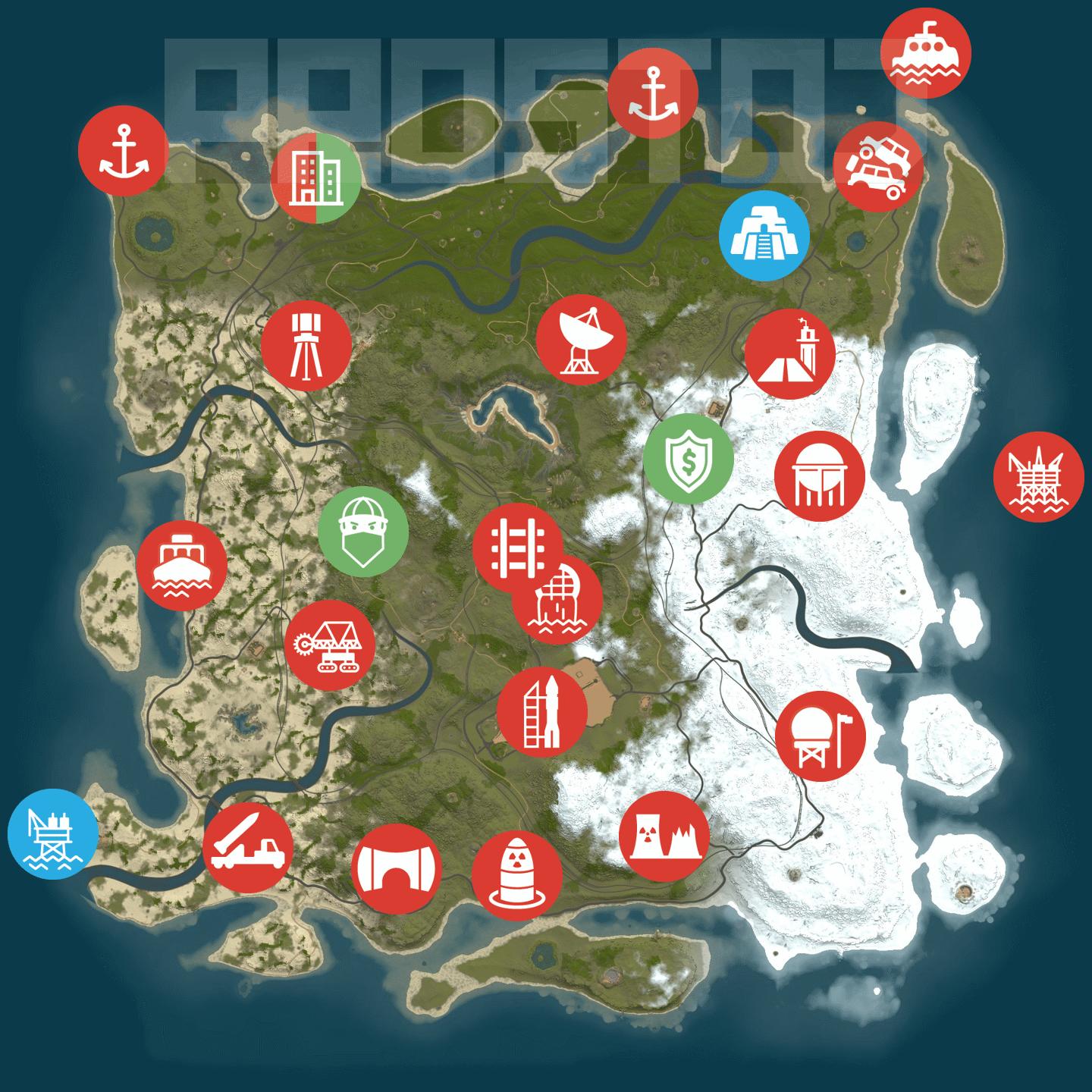 Current map
