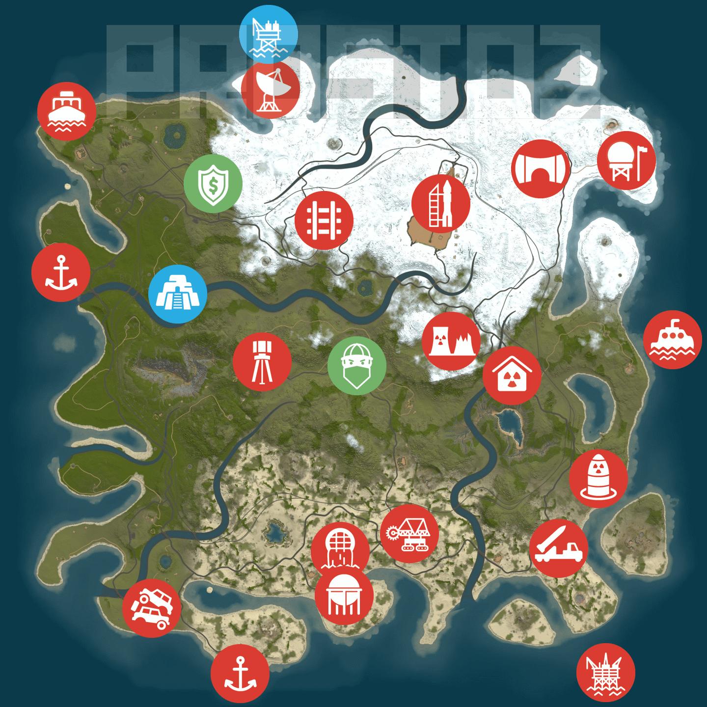 Current map