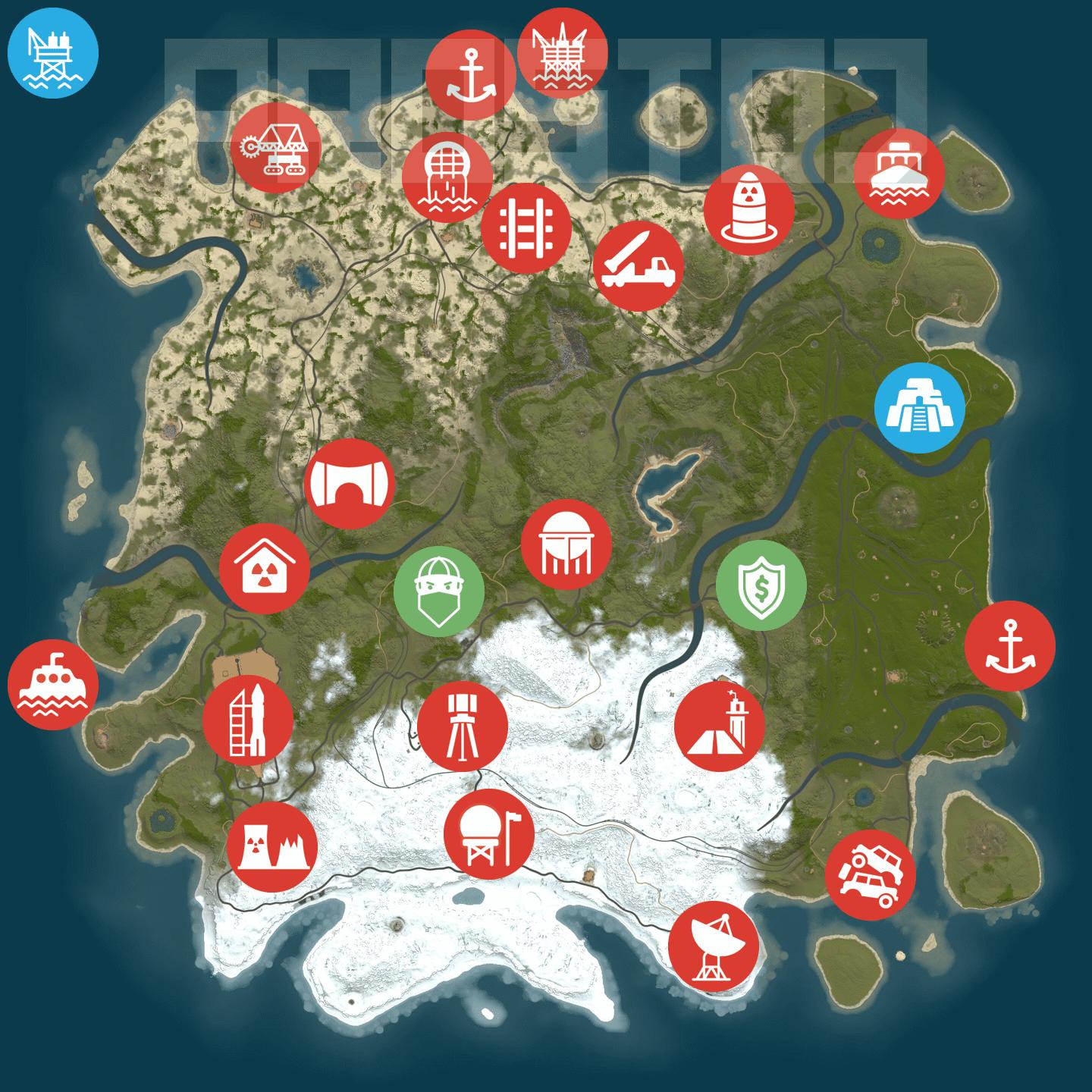 Текущая карта