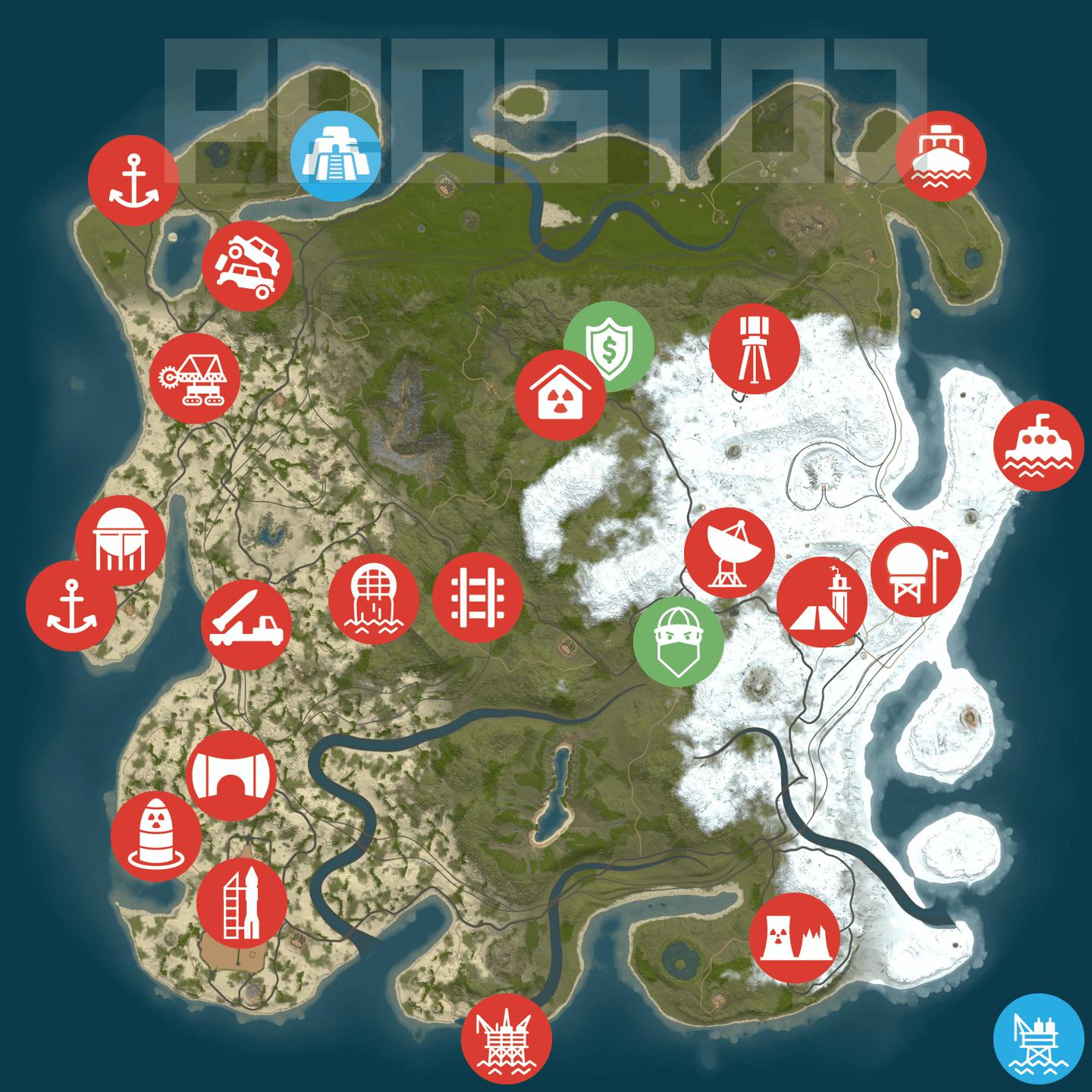 Current map