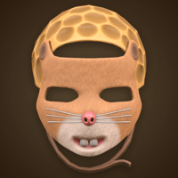 Hamster Mask (Transparency)