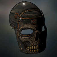 8-bit Skeleton Facemask