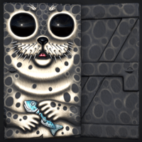 Harbor Seal Wooden Door ?