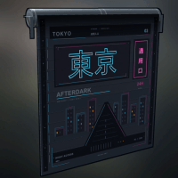 TOKYO AFTERDARK | Garage Door